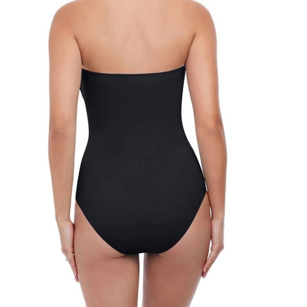 Profile By Gottex Black One Piece Swimsuit - Picture 2 of 9